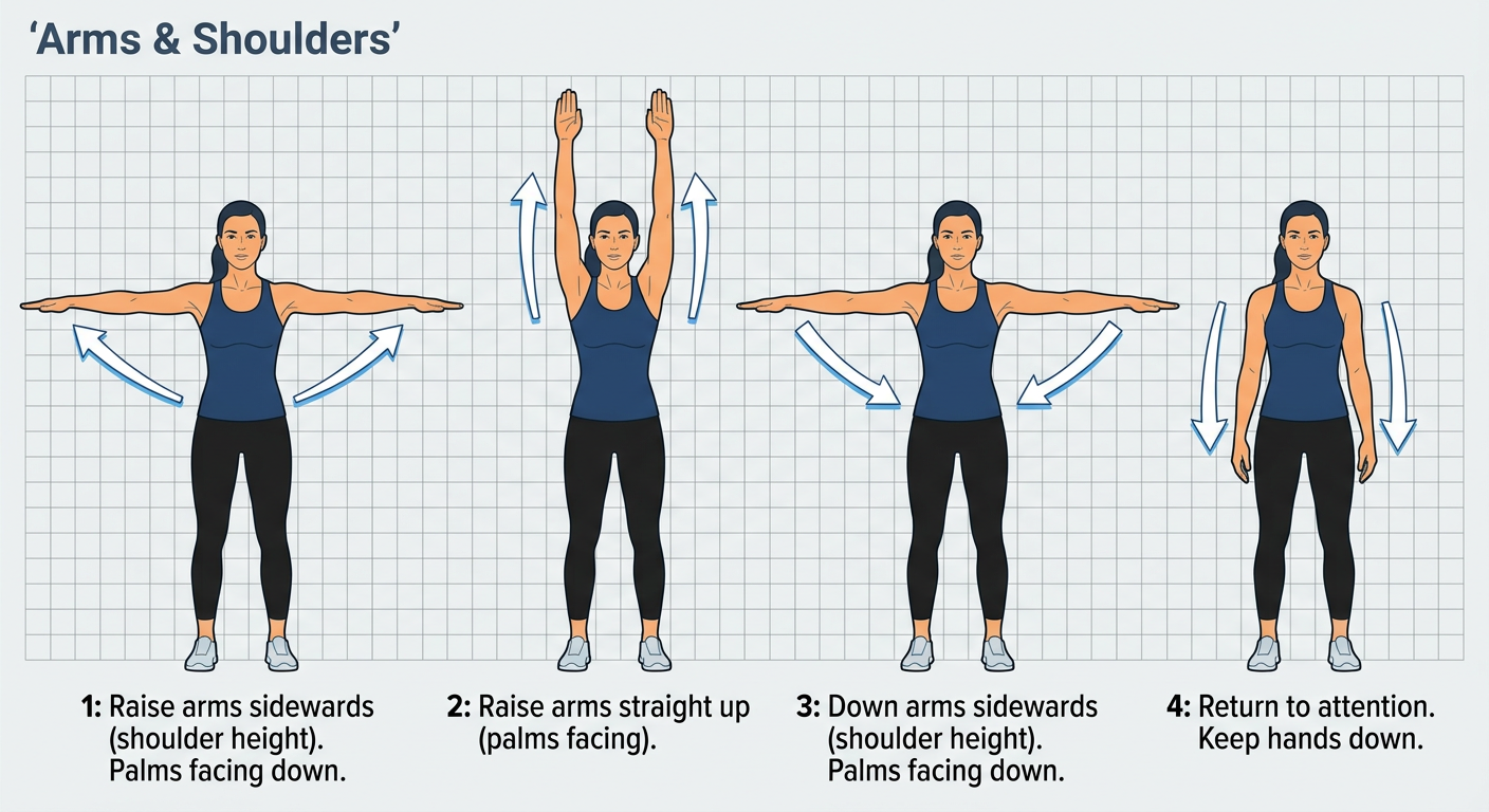 Arms & Shoulders (Front Raise)