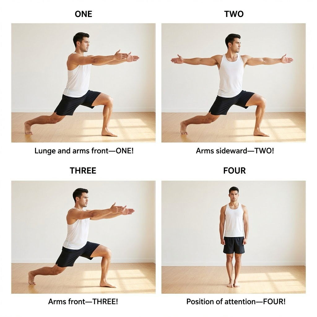Lunge and Arm Extension